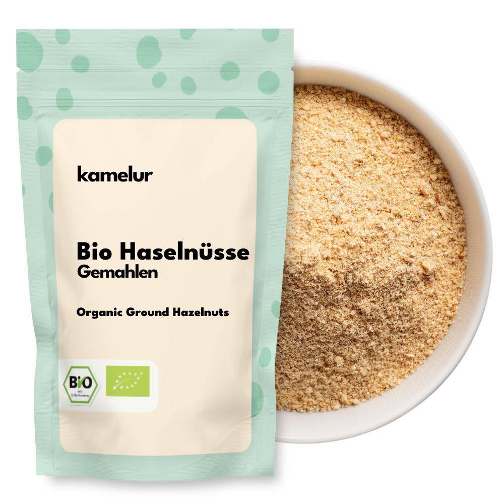 Bio Haselnüsse gemahlen geröstet Großgebinde 10kg