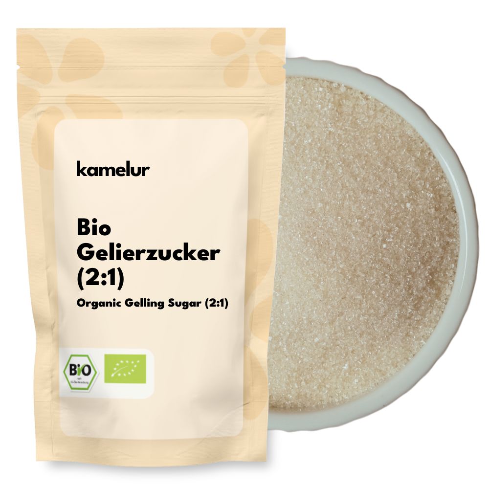 Sucre gélifiant bio (2:1), avec pectine de pomme 1kg
