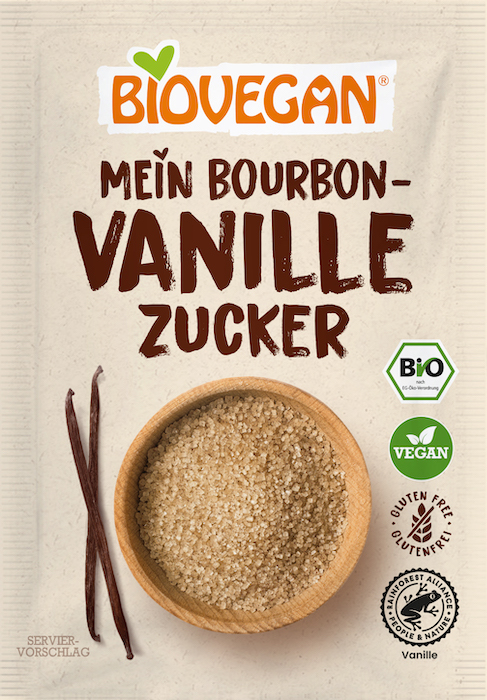 BIOVEGAN Zucchero Bio alla Vaniglia Bourbon