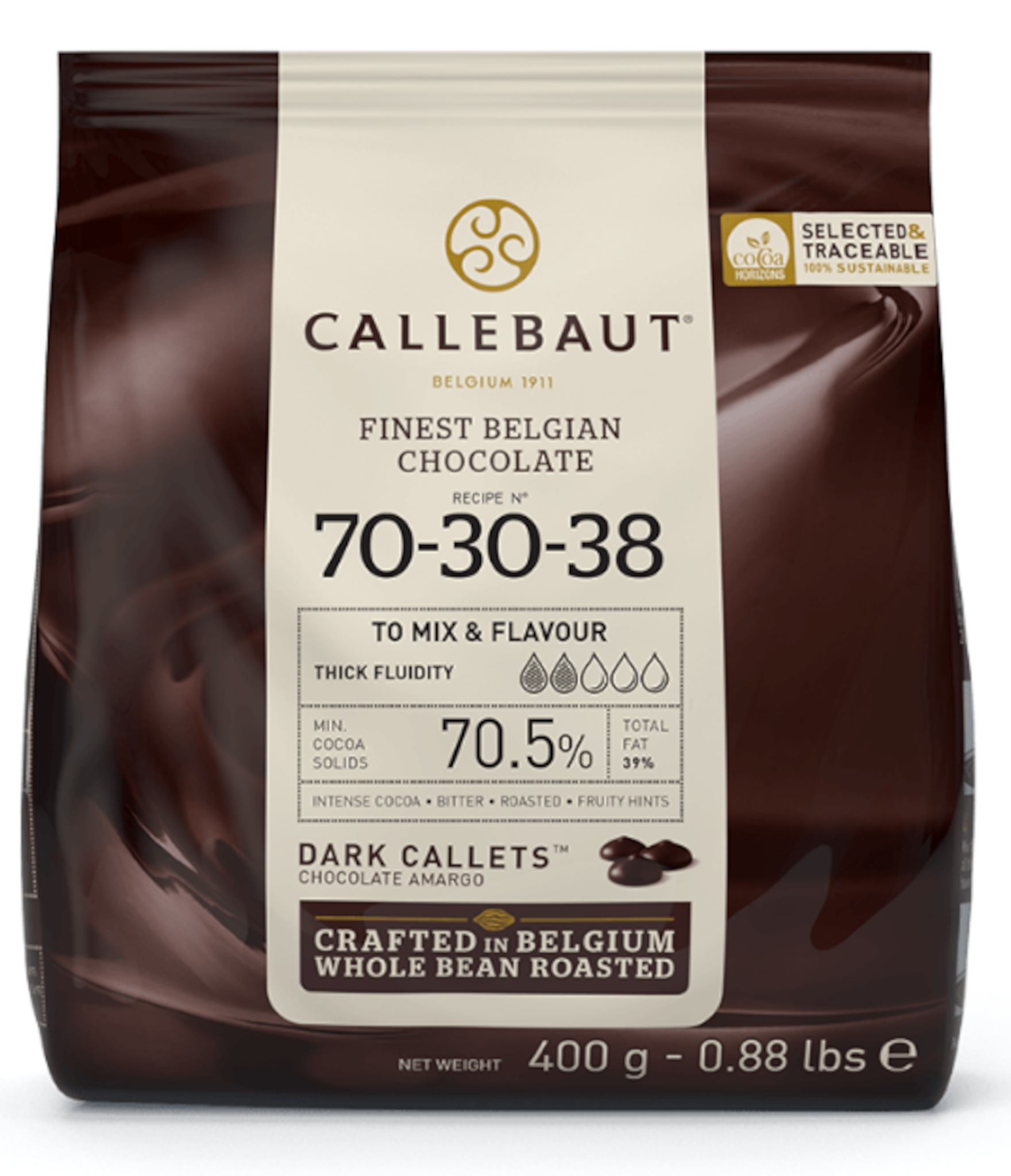 Barry Callebaut 70-30-38 chocolat de couverture noir 2,8kg