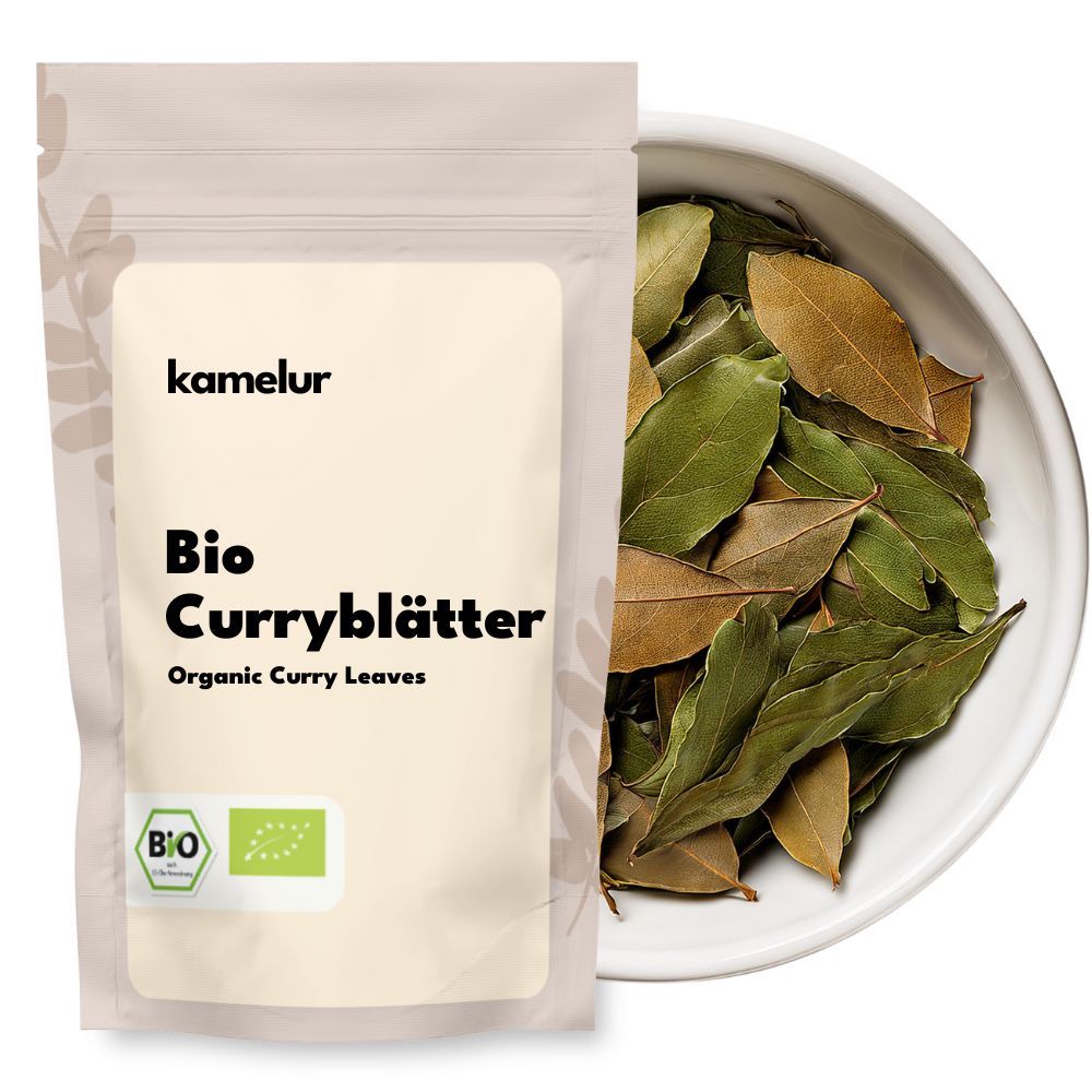 Bio Curryblätter ganz 125g