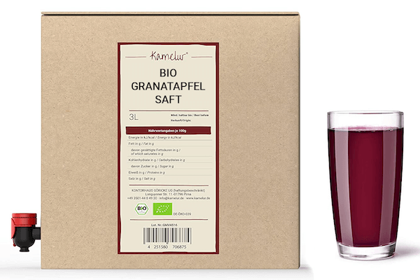 Jus de grenade bio, clair, 3l