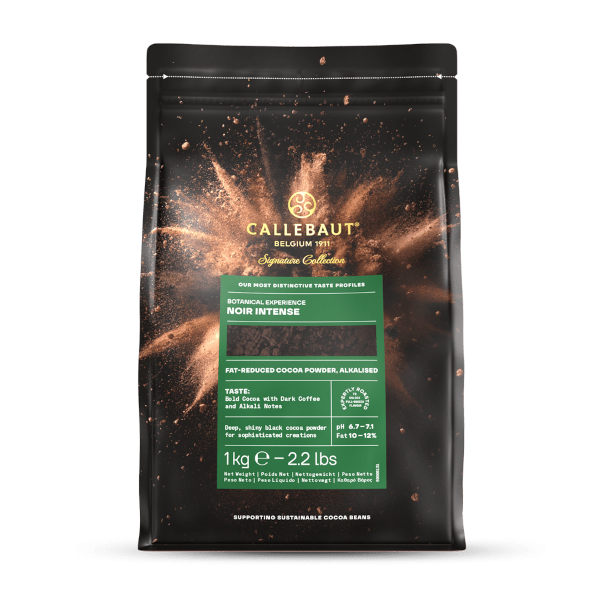 Barry Callebaut Cacao in Polvere magro alcalinizzato