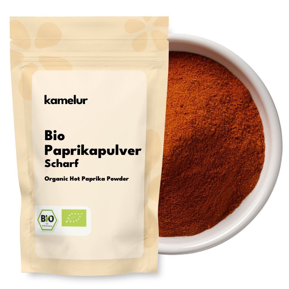 Poudre de paprika piquant bio 500g