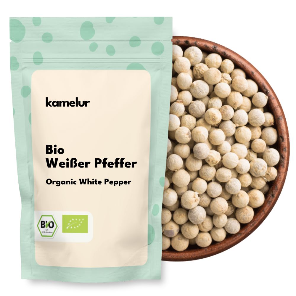 Poivre blanc bio 600g