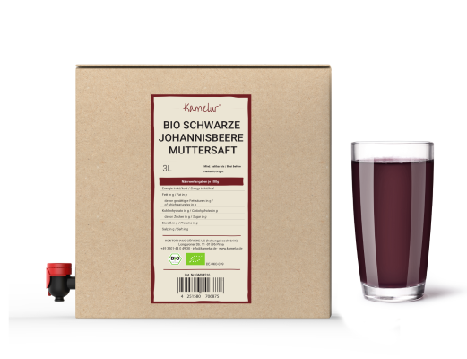 Jus de cassis bio, 3l