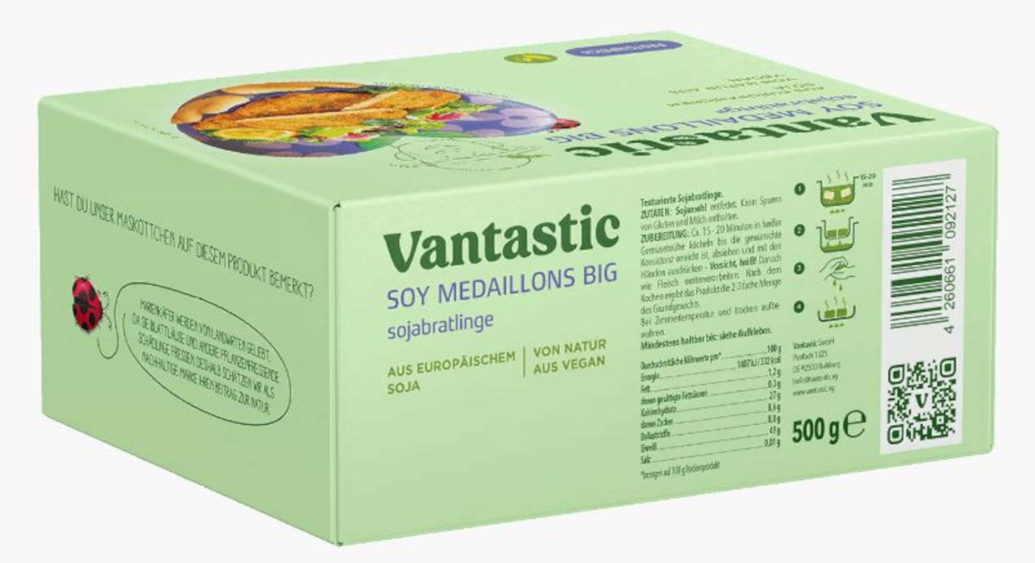 Vantastic Medaglioni di Soia Big 500g