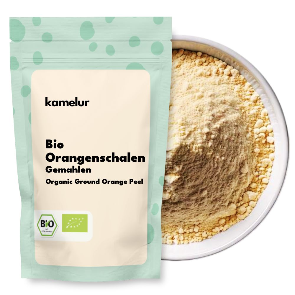 Bio Orangenschalen gemahlen 250g