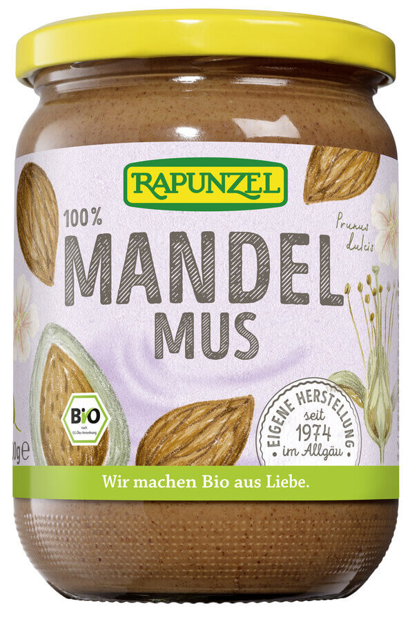 Rapunzel Mandelmus braun 500g 3er-Pack