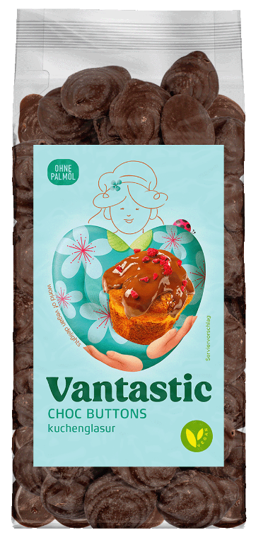 Vantastic Choc Buttons Kuchenglasur 500g