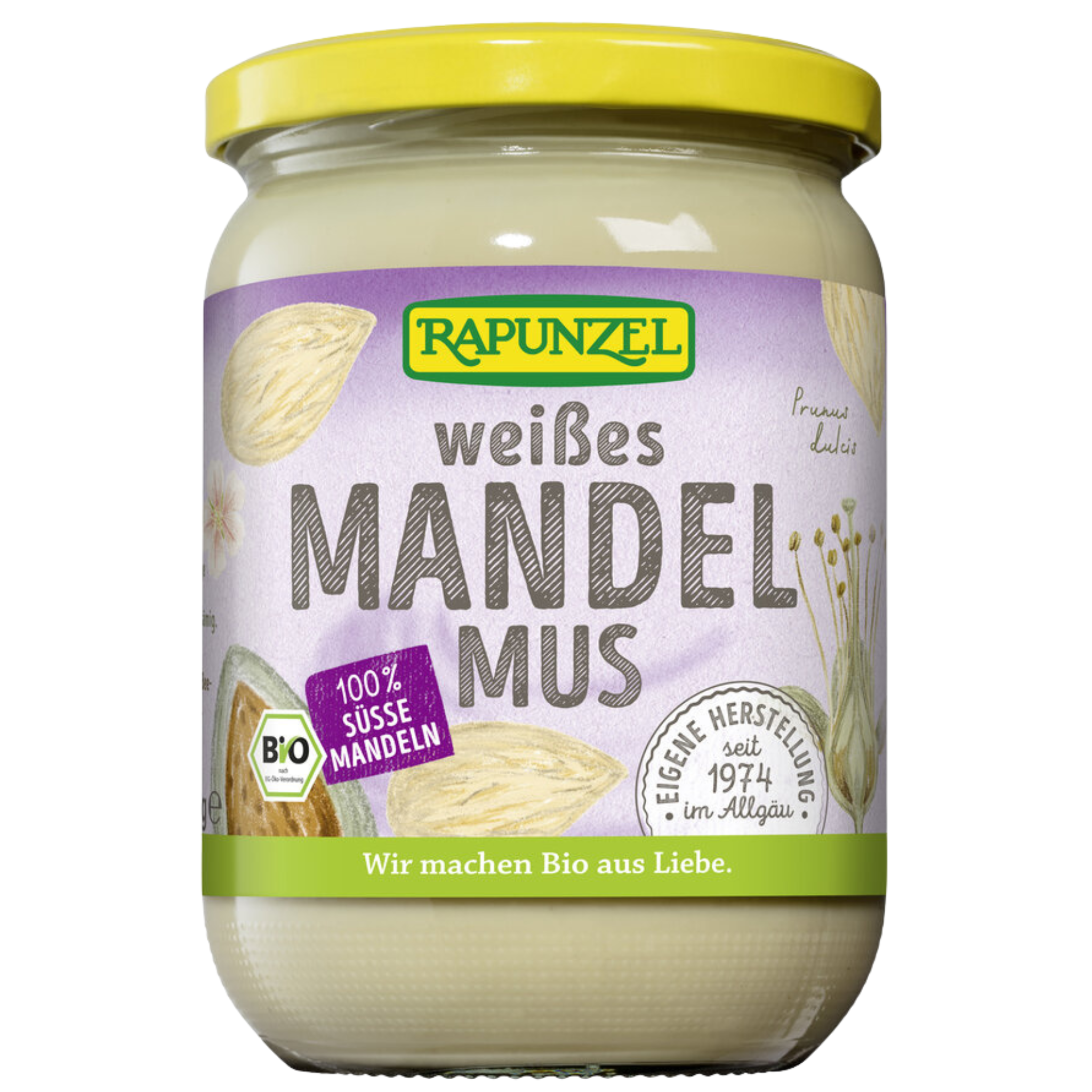 Beurre d'amandes blanches bio, 500g