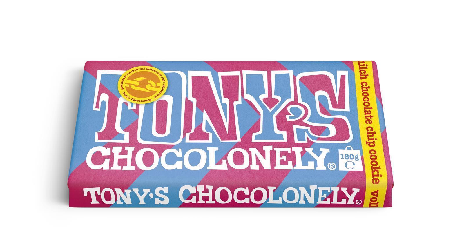 Biscuits aux pépites de chocolat de Tony, 3 x 180 g