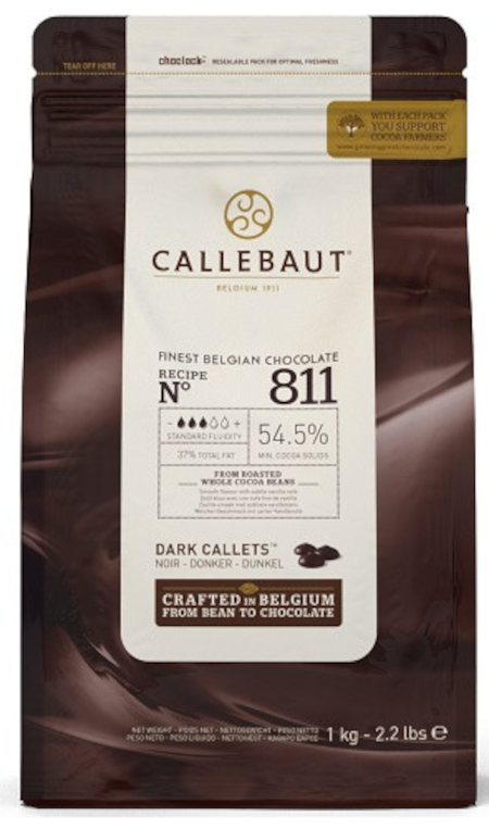 Barry Callebaut Zartbitter Kuvertüre  - 1kg
