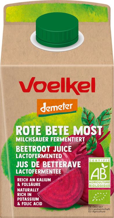 Voelkel Succo di barbabietola rossa bio 500ml
