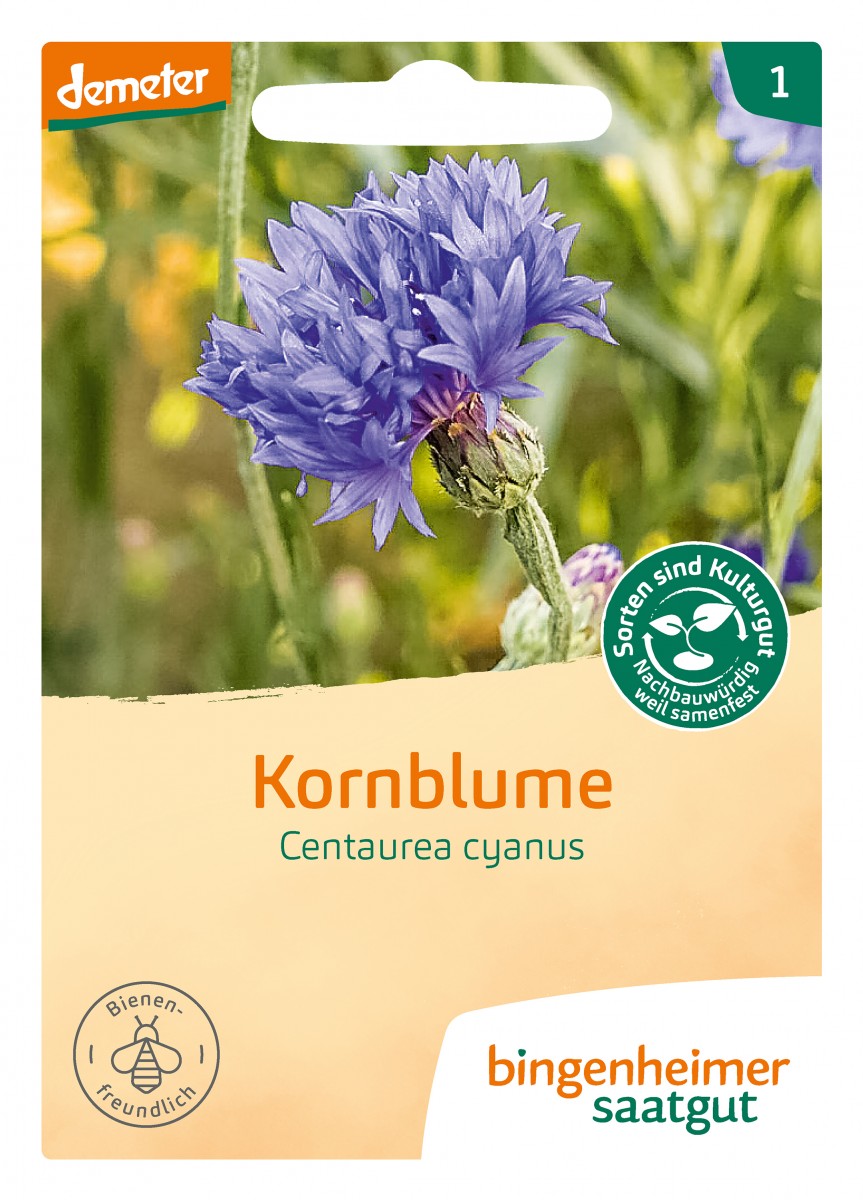 Bingenheimer Saatgut Kornblume