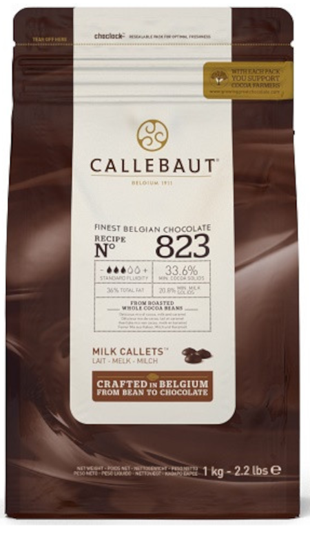 Barry Callebaut Vollmilch Kuvertüre - 1kg