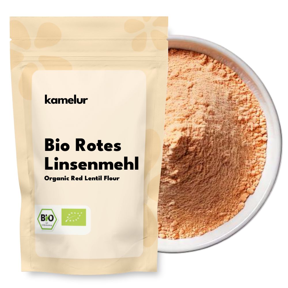Farine de lentilles rouges bio 3kg