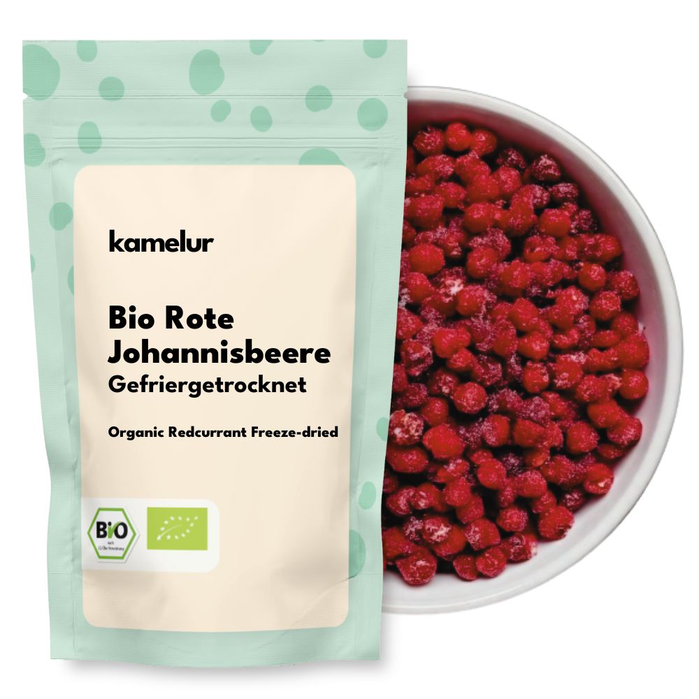 Groseilles rouges lyophilisées bio 500g