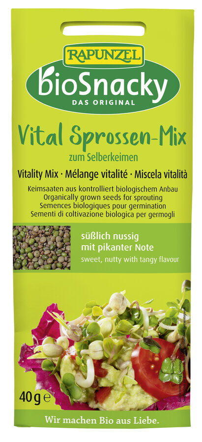 Mélange de pousses Vital bioSnacky, 40g