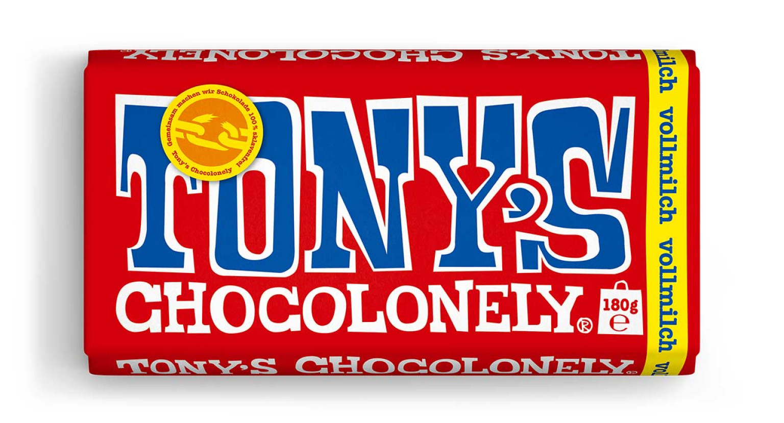 Chocolat au lait Tony's 32%, 3x180g