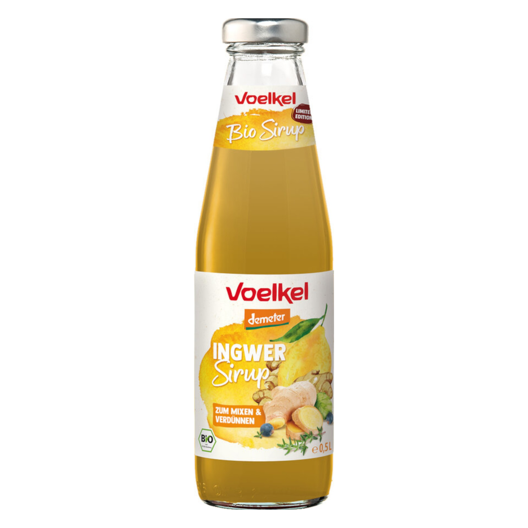 Sirop de gingembre bio Voelkel 6x500ml