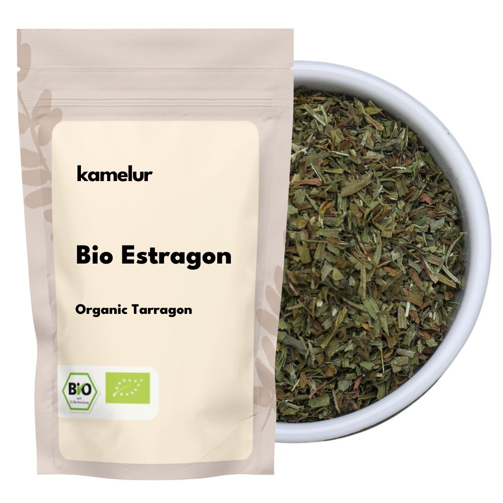 Feuilles d'estragon bio frottées 250g