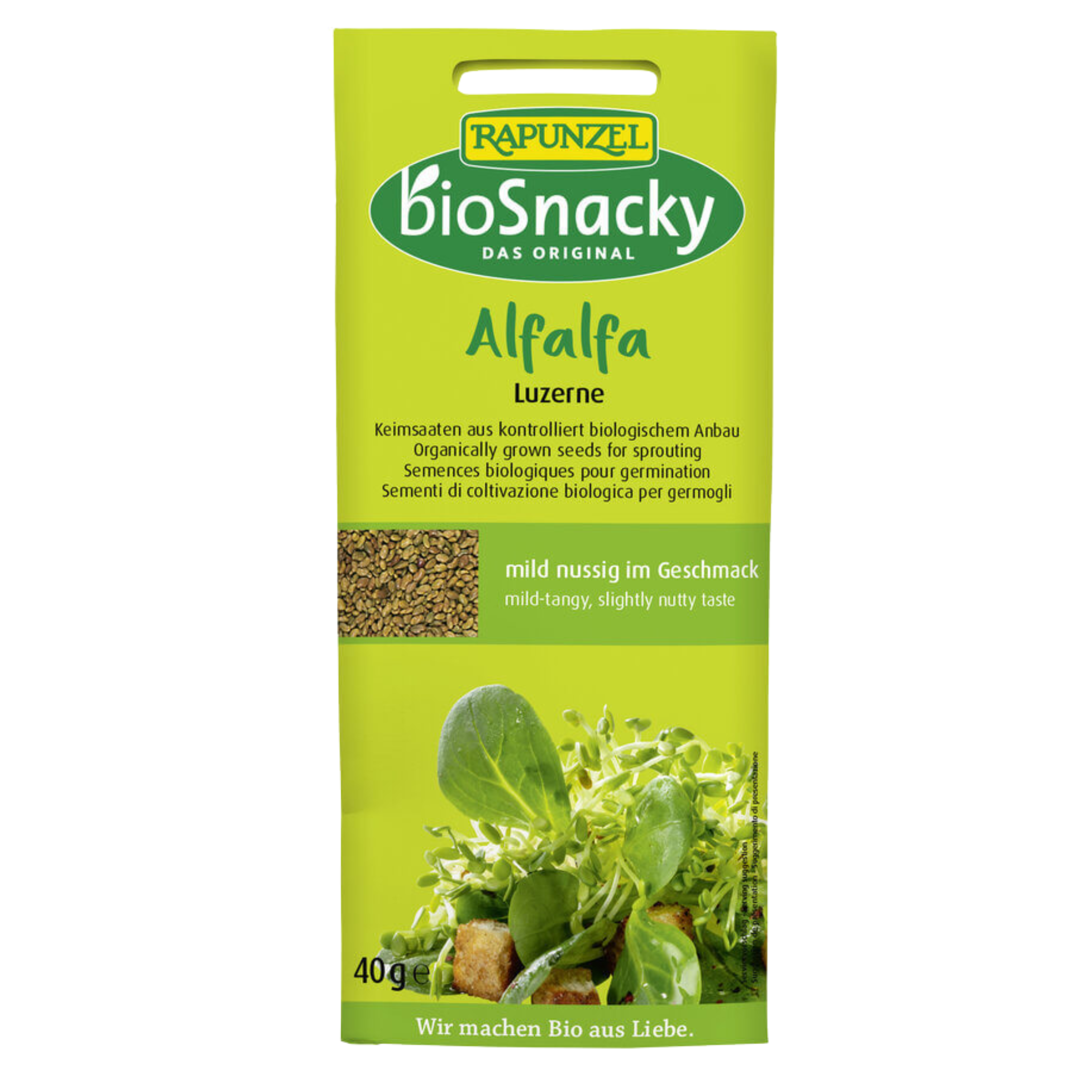 Luzerne luzerne bioSnacky, 40g