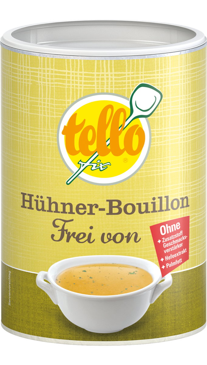 tellofix Hühner-Bouillon Frei von 12x231g