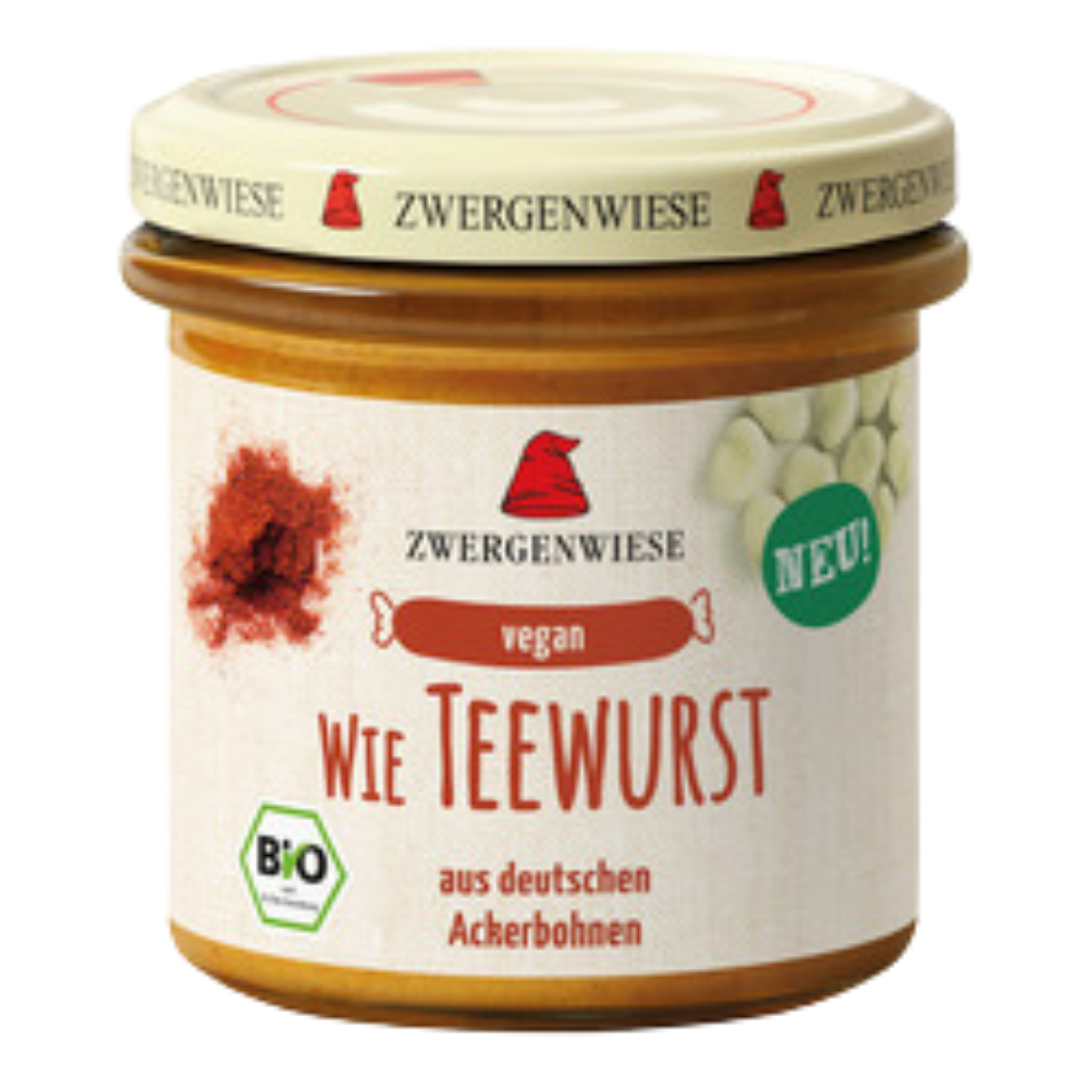 Zwergenwiese Saucisse au Thé Bio 140g