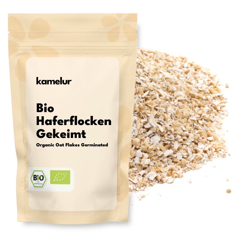 Flocons d'avoine germés bio 2,5 kg