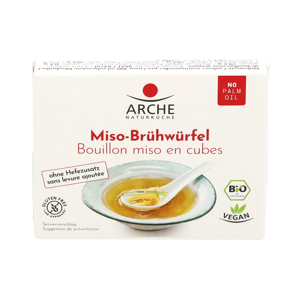 Arche Bio Miso-Brühwürfel 60g