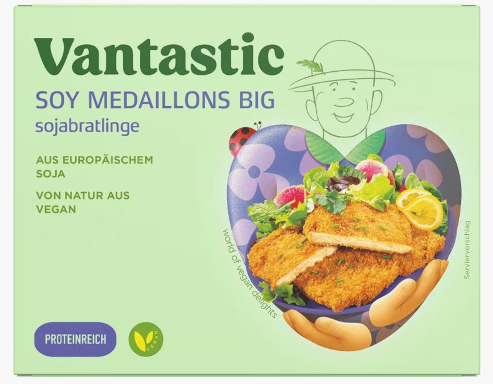 Vantastic Medaglioni di Soia Big 500g