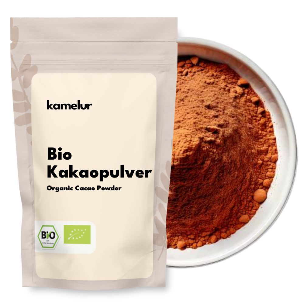 Poudre de cacao bio, fortement déshuilée 500g