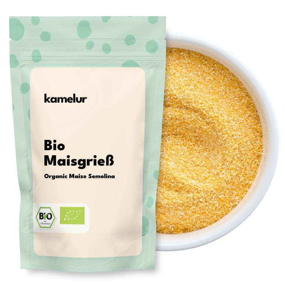 Semoule de maïs bio, polenta 1kg