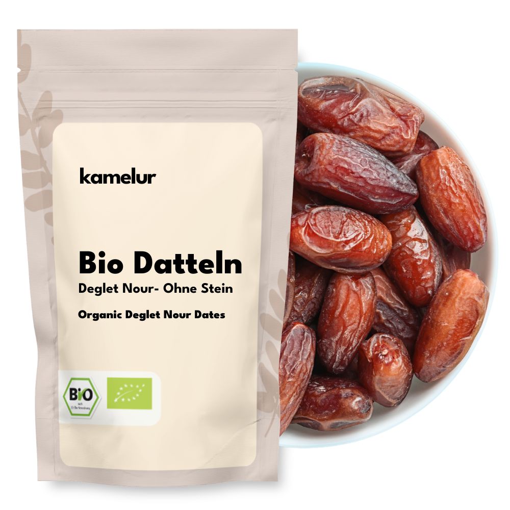 Dattes Deglet Nour bio dénoyautées 5 kg