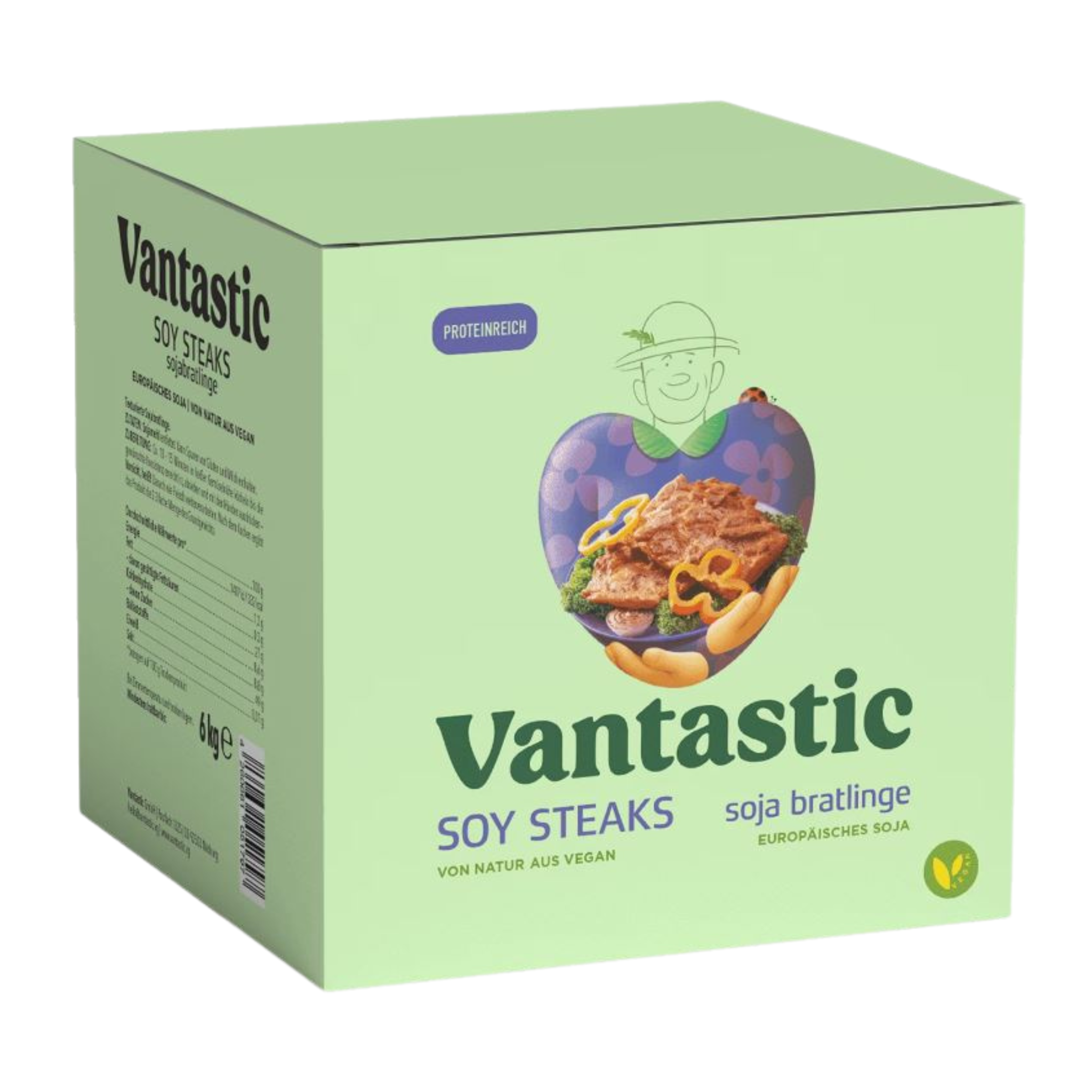 Steaks de soja Vantastic 6 kg