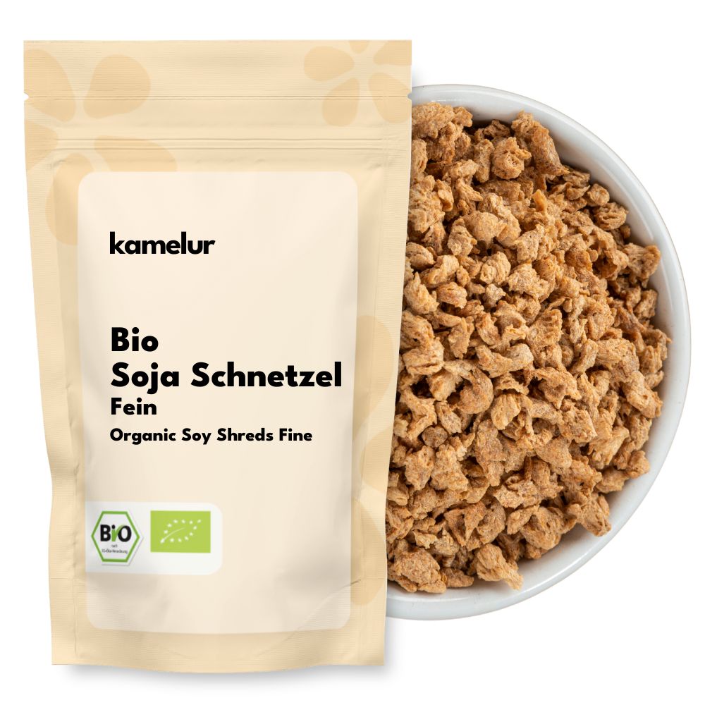 Flocons de soja bio fins 1 kg